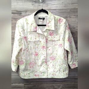 City Girl Nancy Bolen Lightweight Jacket - Size XL